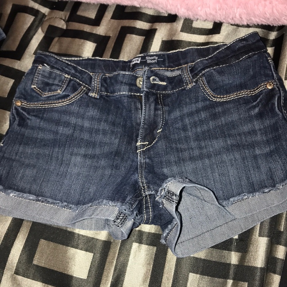 jean shorts